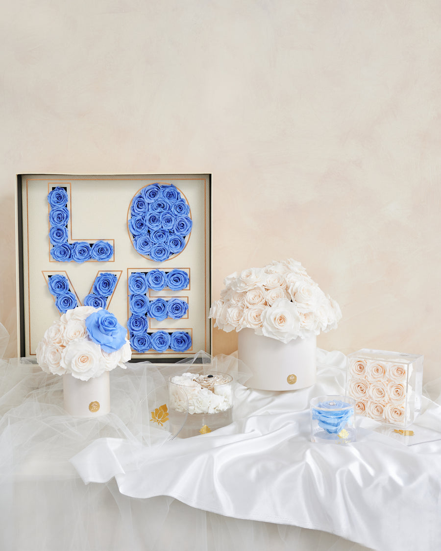 The LOVE Box by La Fleur Lifetime Flowers