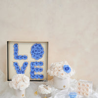 Bridal Grande Reflex - Something Blue by La Fleur Lifetime Flowers