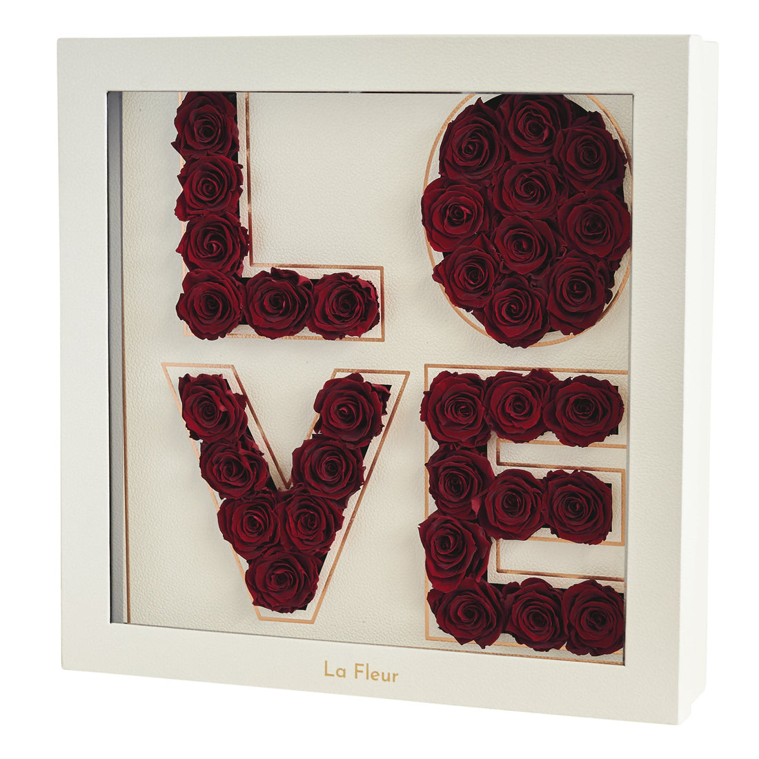 The LOVE Box by La Fleur Lifetime Flowers