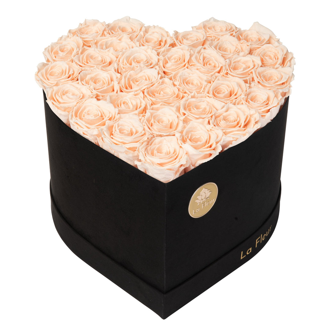 Grande Heart - Black Velvet by La Fleur Lifetime Flowers