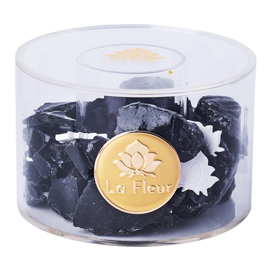 Obsidian Crystal Diffuser by La Fleur Lifetime Flowers