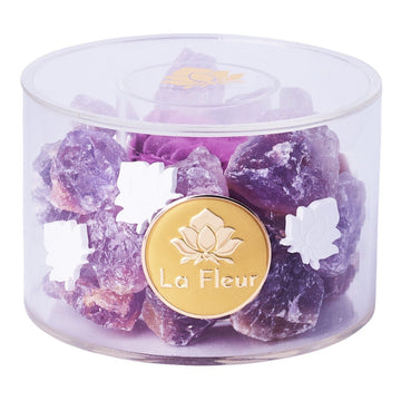 Amethyst Crystal Diffuser by La Fleur Lifetime Flowers