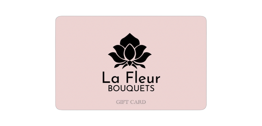 La Fleur Bouquets Gift Card by La Fleur Lifetime Flowers