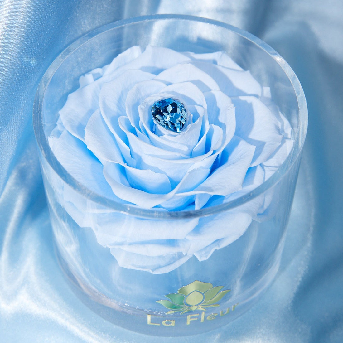 Birthstone Collection - March by La Fleur Lifetime Flowers