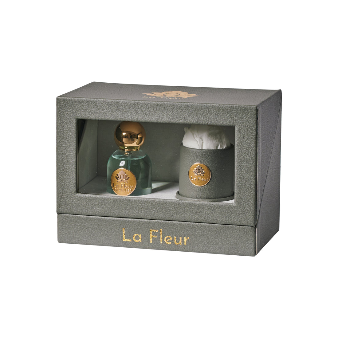 Jardin Gift Set - Ivory Peony by La Fleur Lifetime Flowers