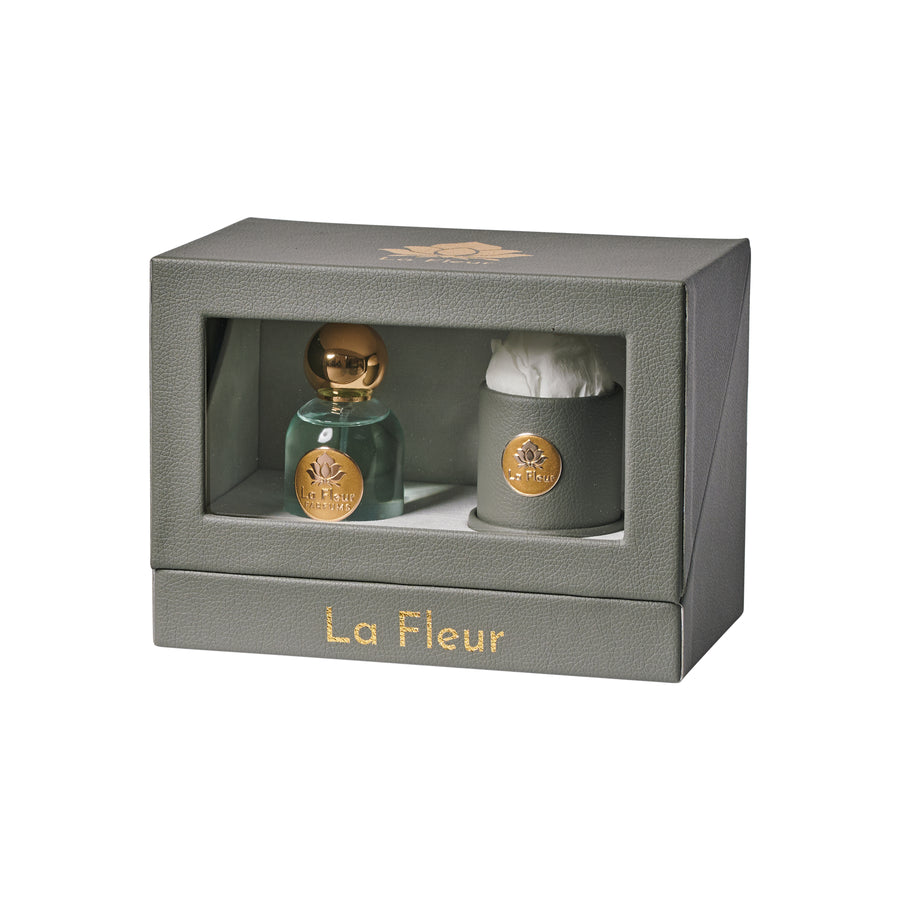 Jardin Gift Set - Ivory Peony by La Fleur Lifetime Flowers