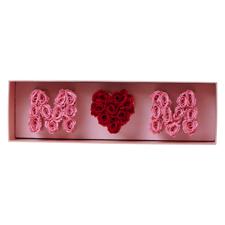 M💗M Gift Set by La Fleur Lifetime Flowers
