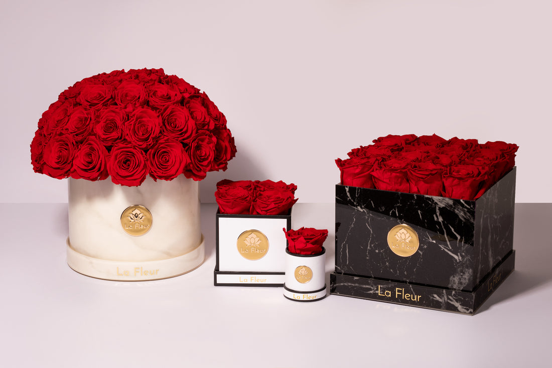 White Marble Dôme by La Fleur Lifetime Flowers