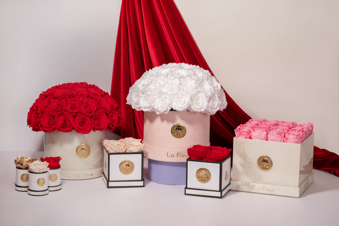 White Marble Dôme by La Fleur Lifetime Flowers