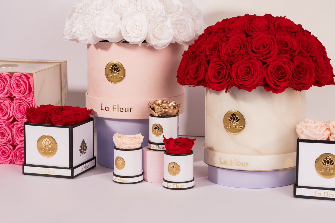 White Marble Dôme by La Fleur Lifetime Flowers
