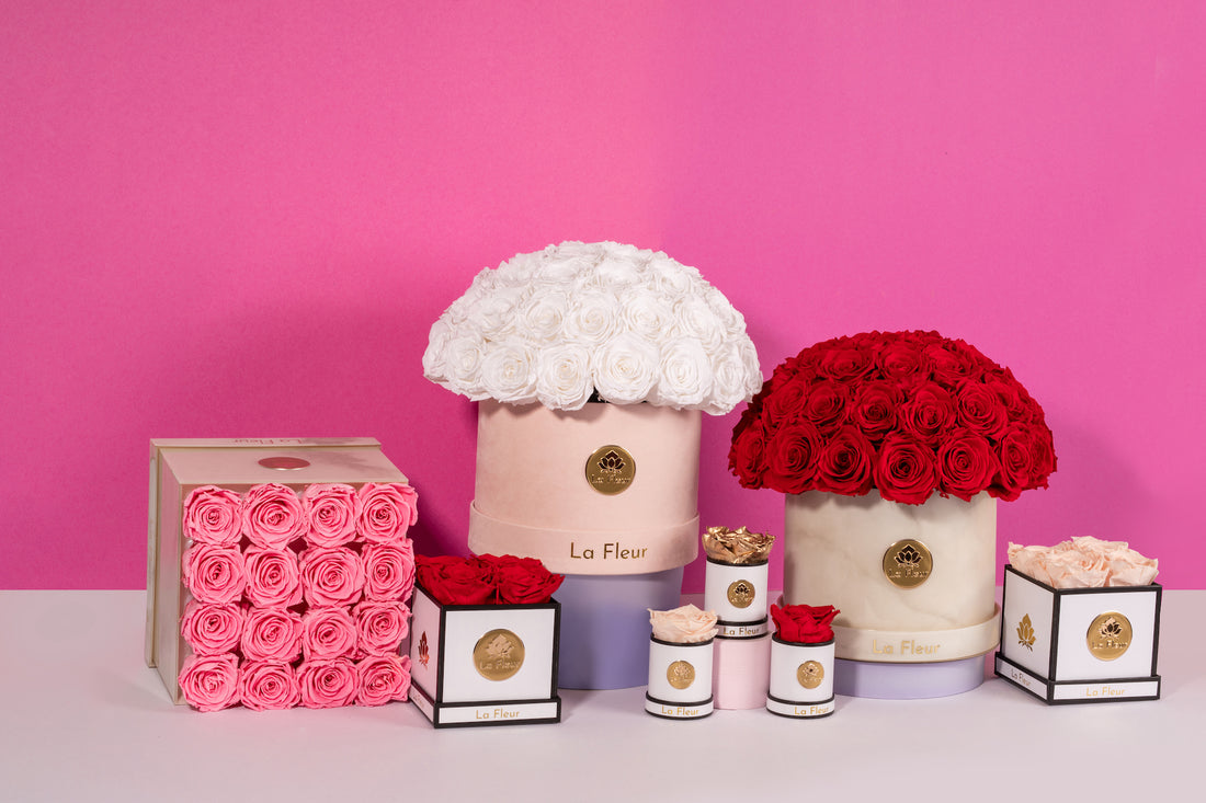 White Marble Dôme by La Fleur Lifetime Flowers