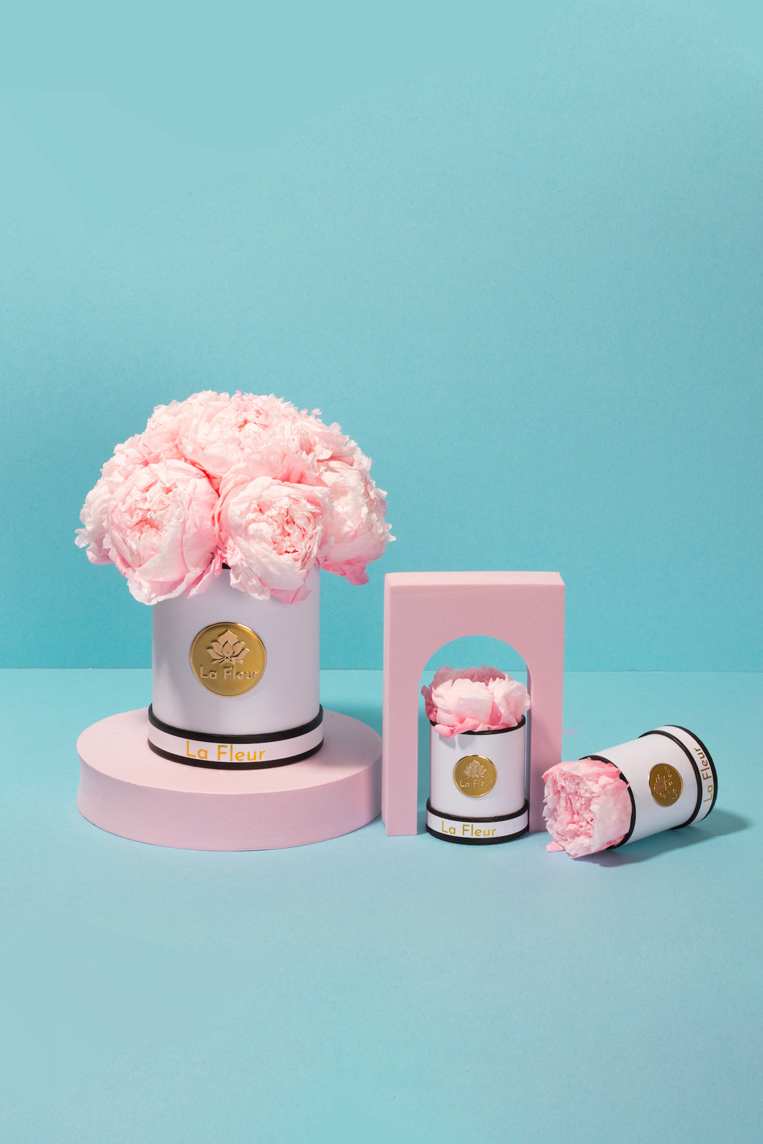 Peony Super Petit Dome by La Fleur Lifetime Flowers