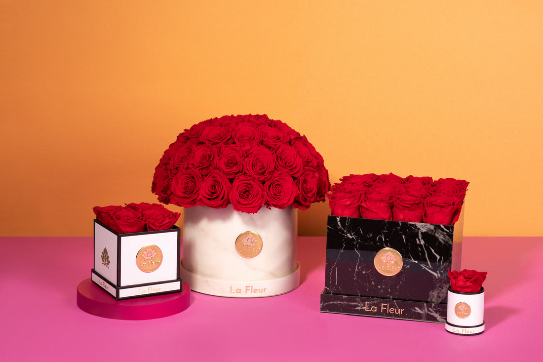 White Marble Dôme by La Fleur Lifetime Flowers