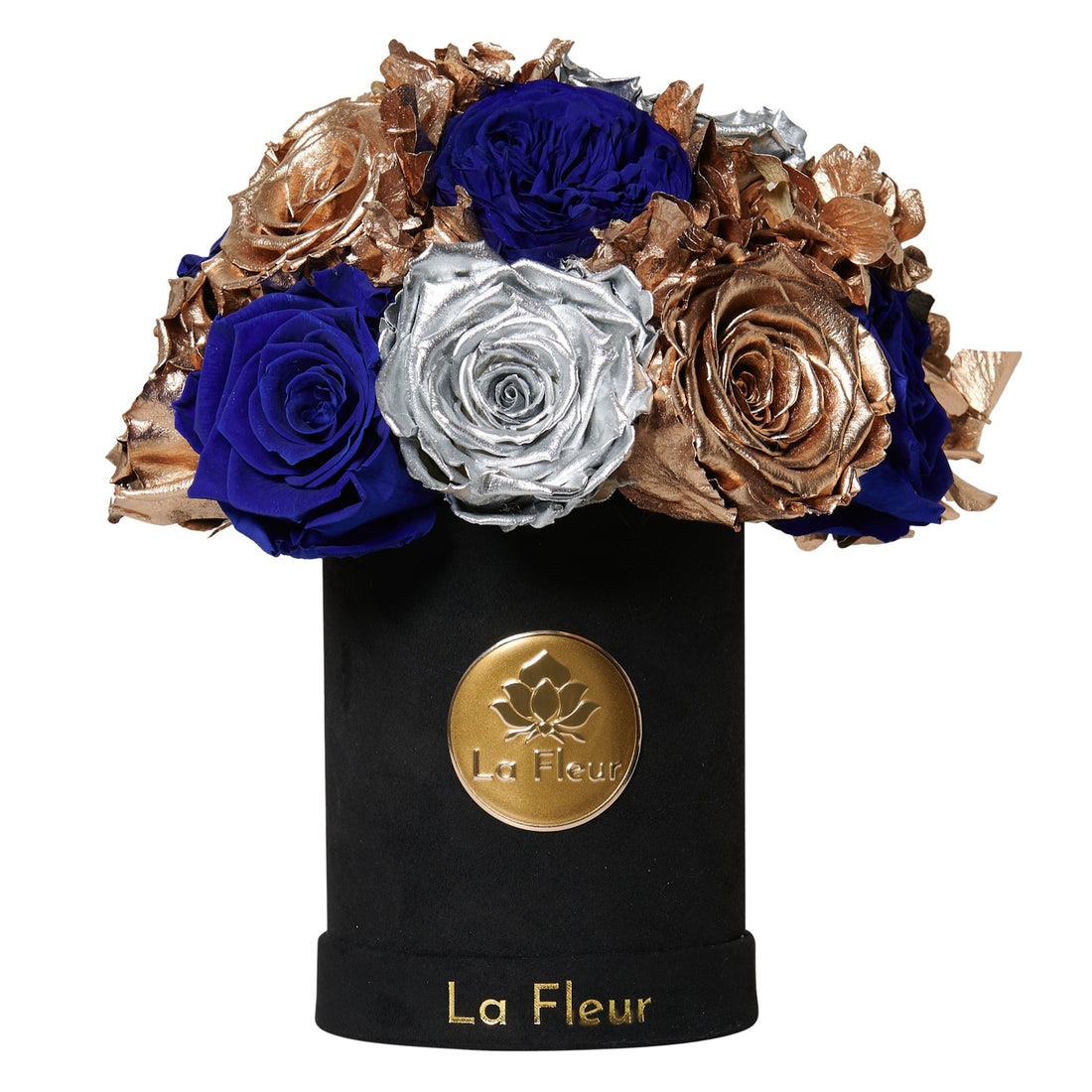 Jardin Super Petite Dome - Navy by La Fleur Lifetime Flowers