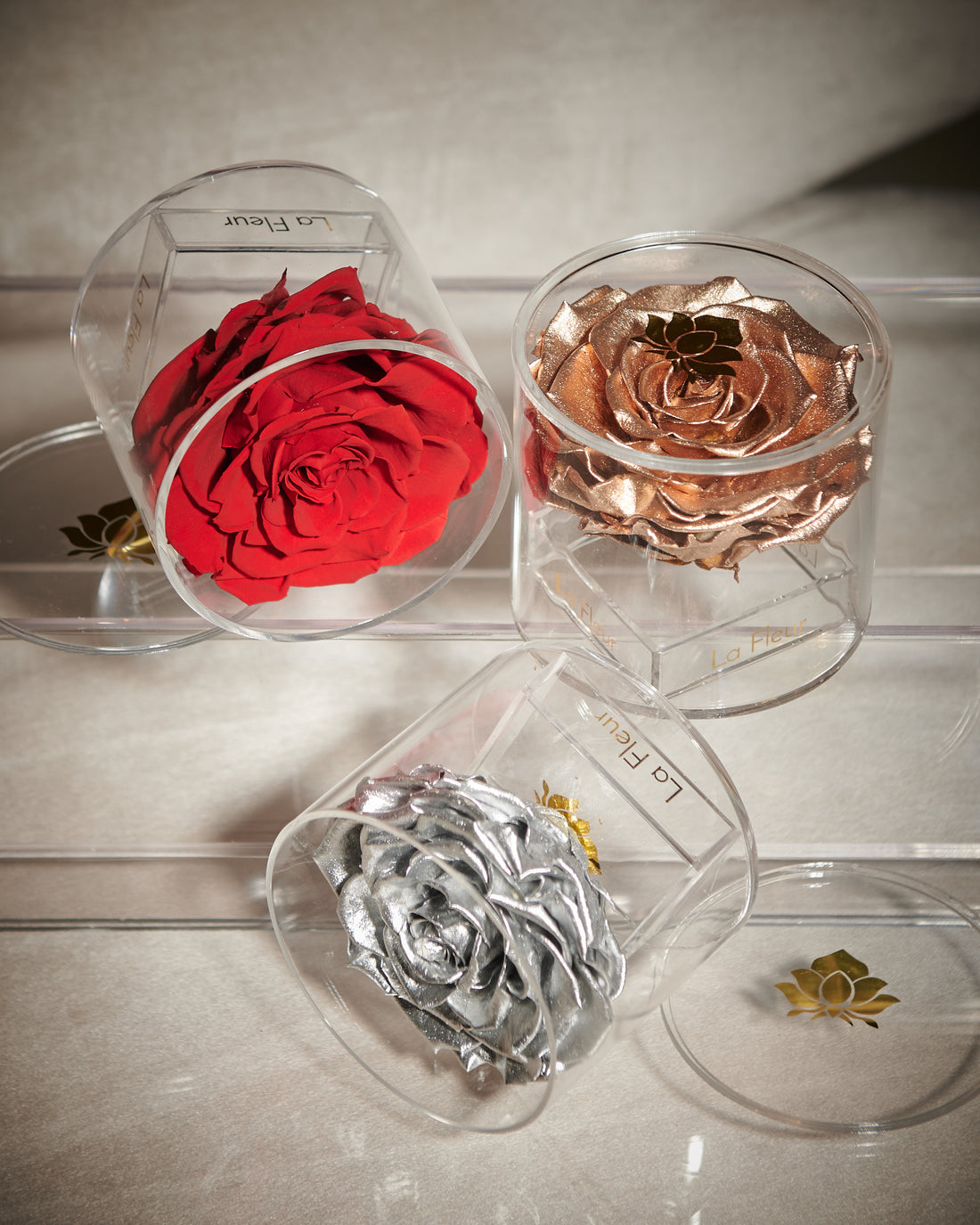 Single Acrylic by La Fleur Lifetime Flowers