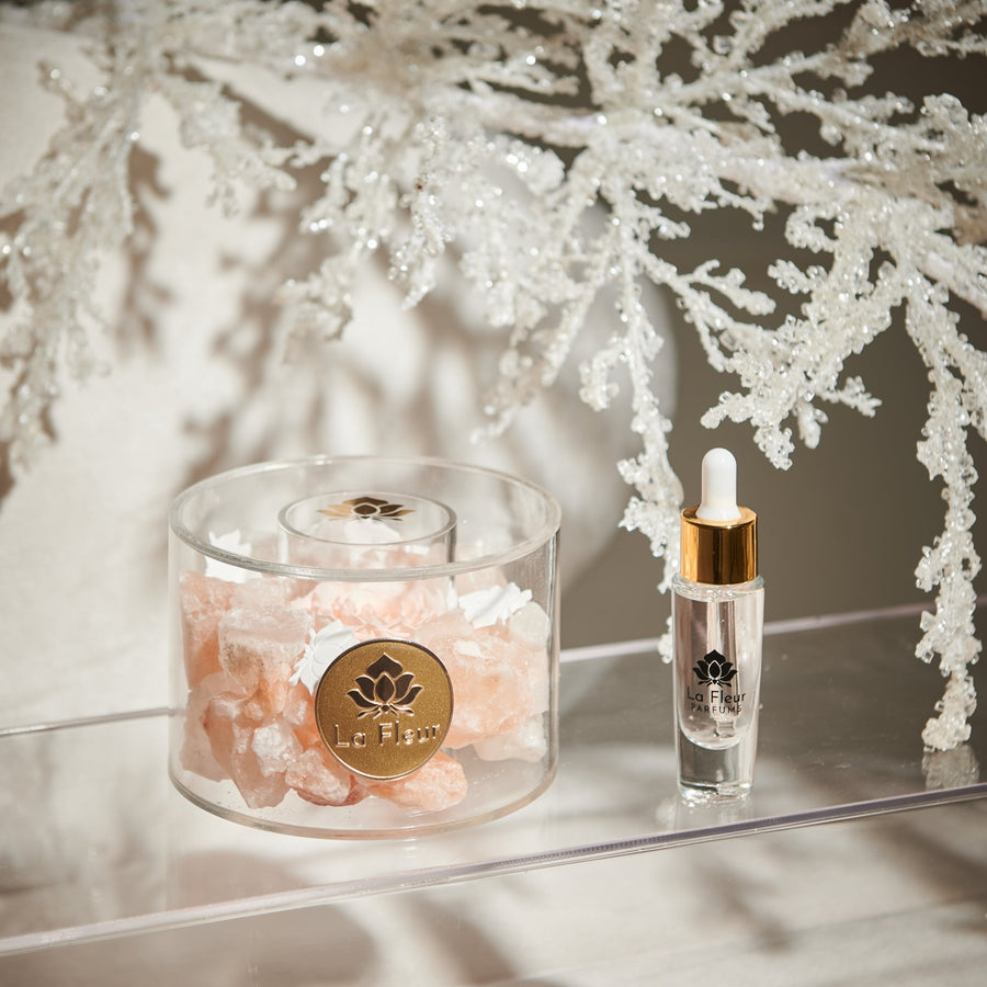 Halite Crystal Diffuser by La Fleur Lifetime Flowers