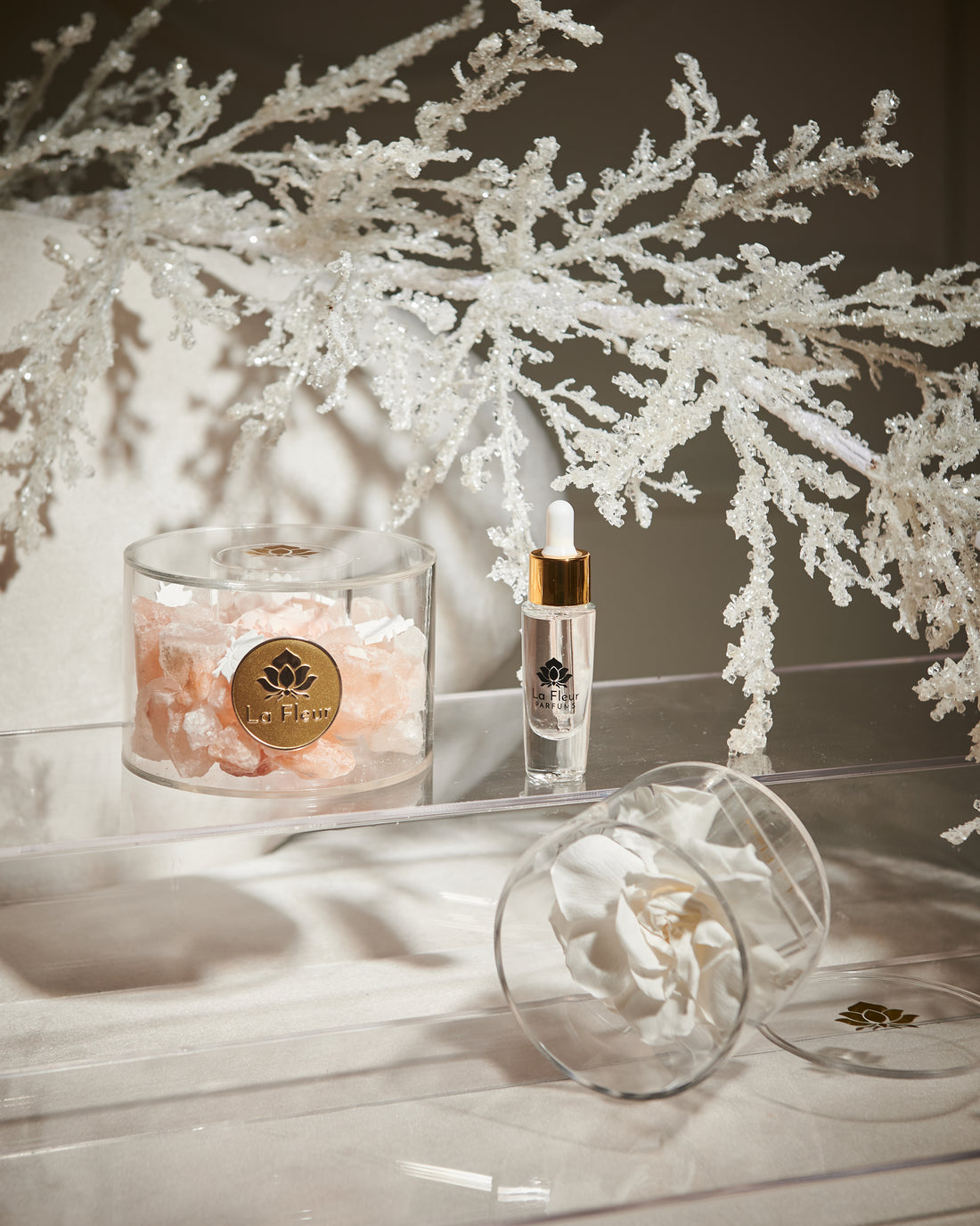 Halite Crystal Diffuser by La Fleur Lifetime Flowers