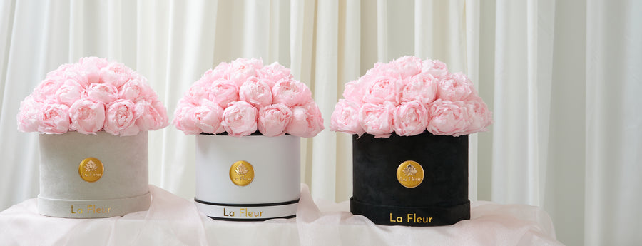 Peony Dome by La Fleur Lifetime Flowers