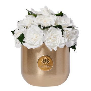 Gardenia Laiton Dôme by La Fleur Lifetime Flowers