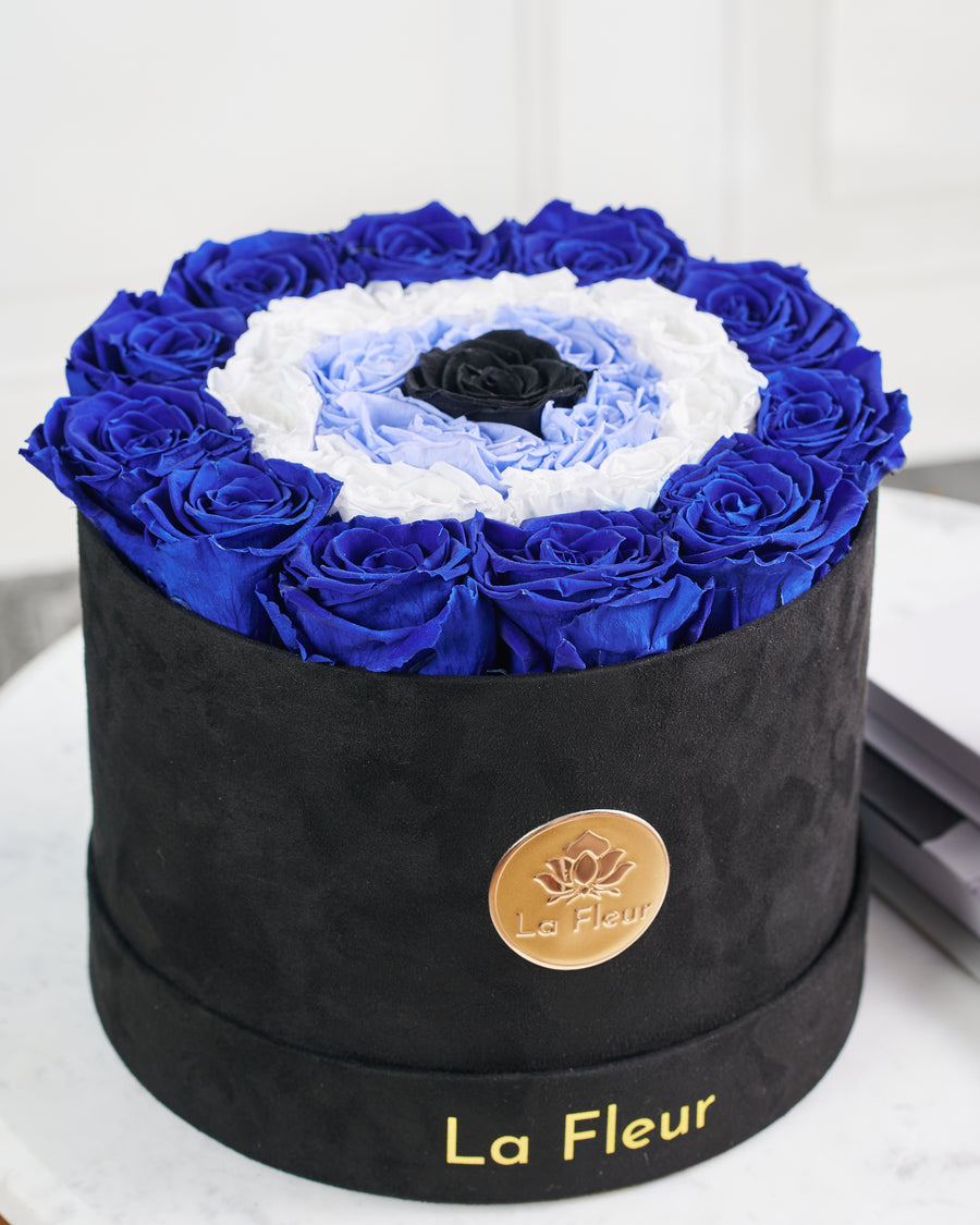 Petite Evil Eye by La Fleur Lifetime Flowers