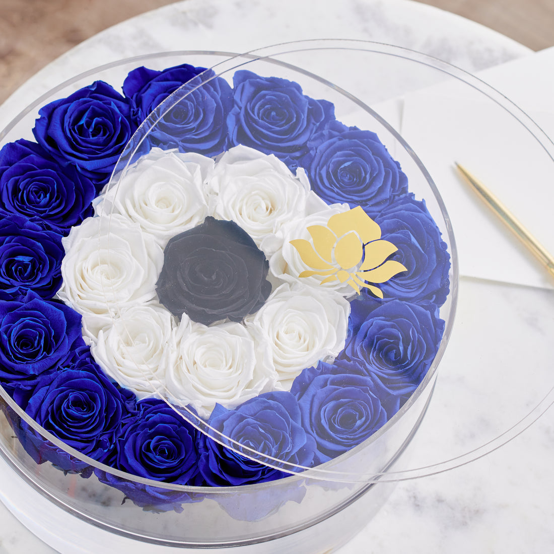 Grande Evil Eye - Acrylic by La Fleur Lifetime Flowers