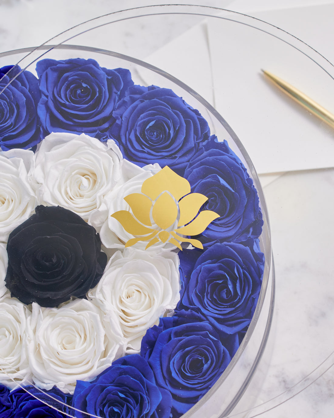Grande Evil Eye - Acrylic by La Fleur Lifetime Flowers