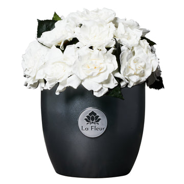 Noir Gardenia Dôme by La Fleur Lifetime Flowers