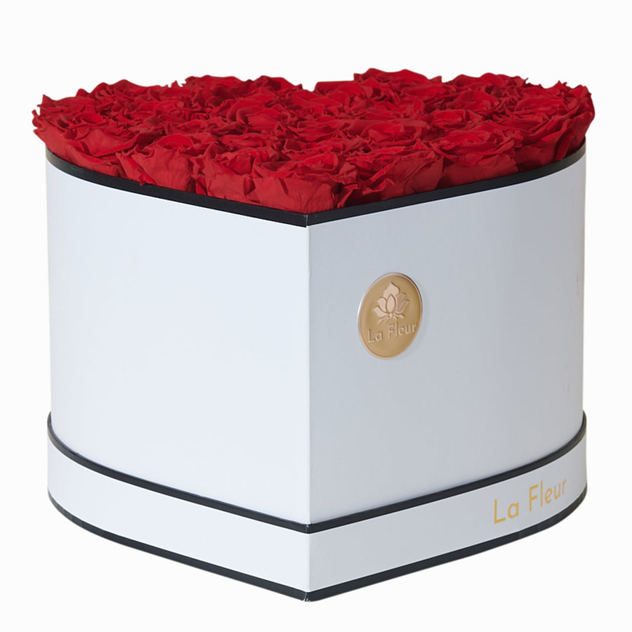 Grande Heart by La Fleur Lifetime Flowers