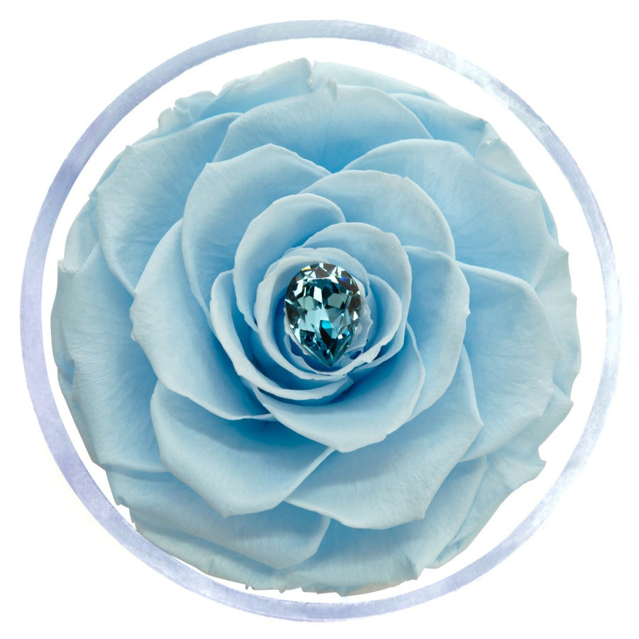 Birthstone Collection - March by La Fleur Lifetime Flowers