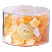 Orange Calcite Crystal Diffuser by La Fleur Lifetime Flowers