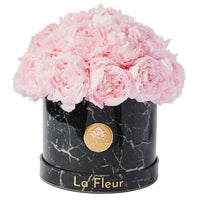 Black Marble Peony Dôme by La Fleur Lifetime Flowers