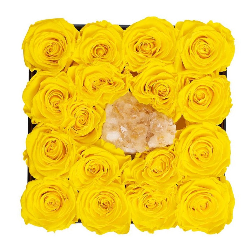 Citrine - Crystal Collection by La Fleur Lifetime Flowers