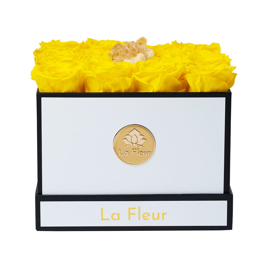 Citrine - Crystal Collection by La Fleur Lifetime Flowers