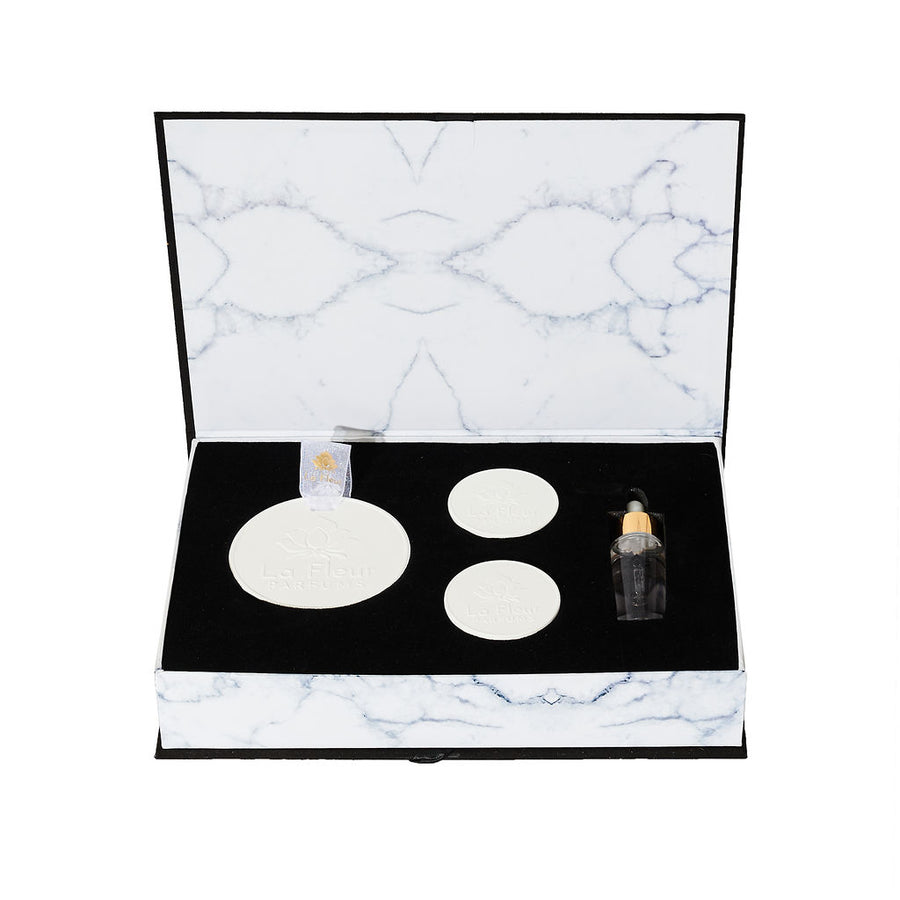 Porcelain Diffuser Gift Set by La Fleur Lifetime Flowers