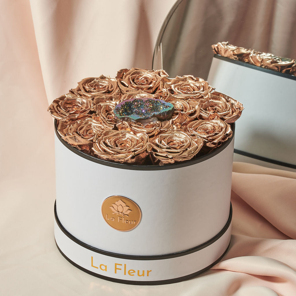 Aura Quartz - Crystal Collection by La Fleur Lifetime Flowers