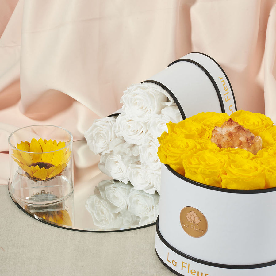 Citrine - Crystal Collection by La Fleur Lifetime Flowers