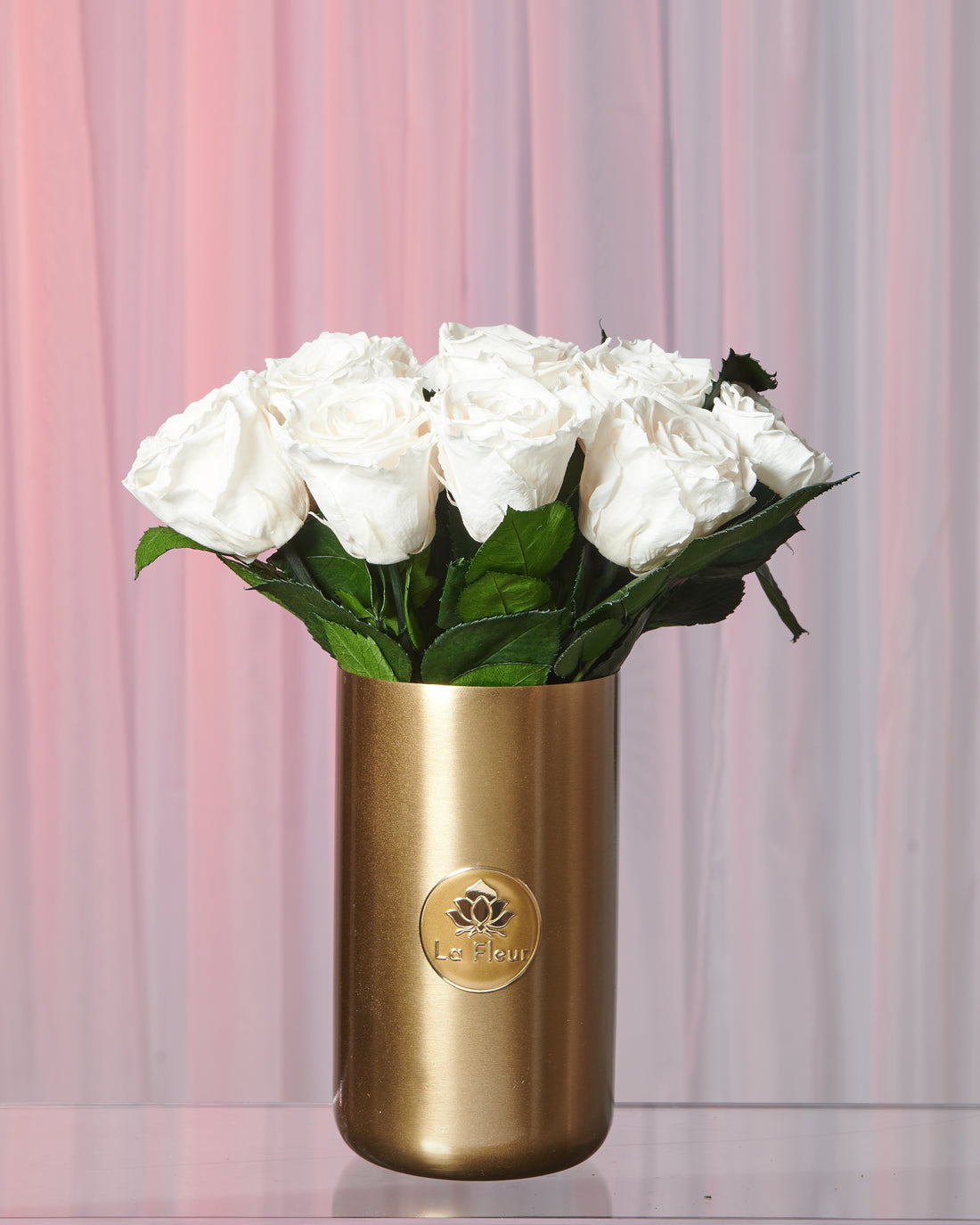 Laiton Dozen Long Stems by La Fleur Lifetime Flowers