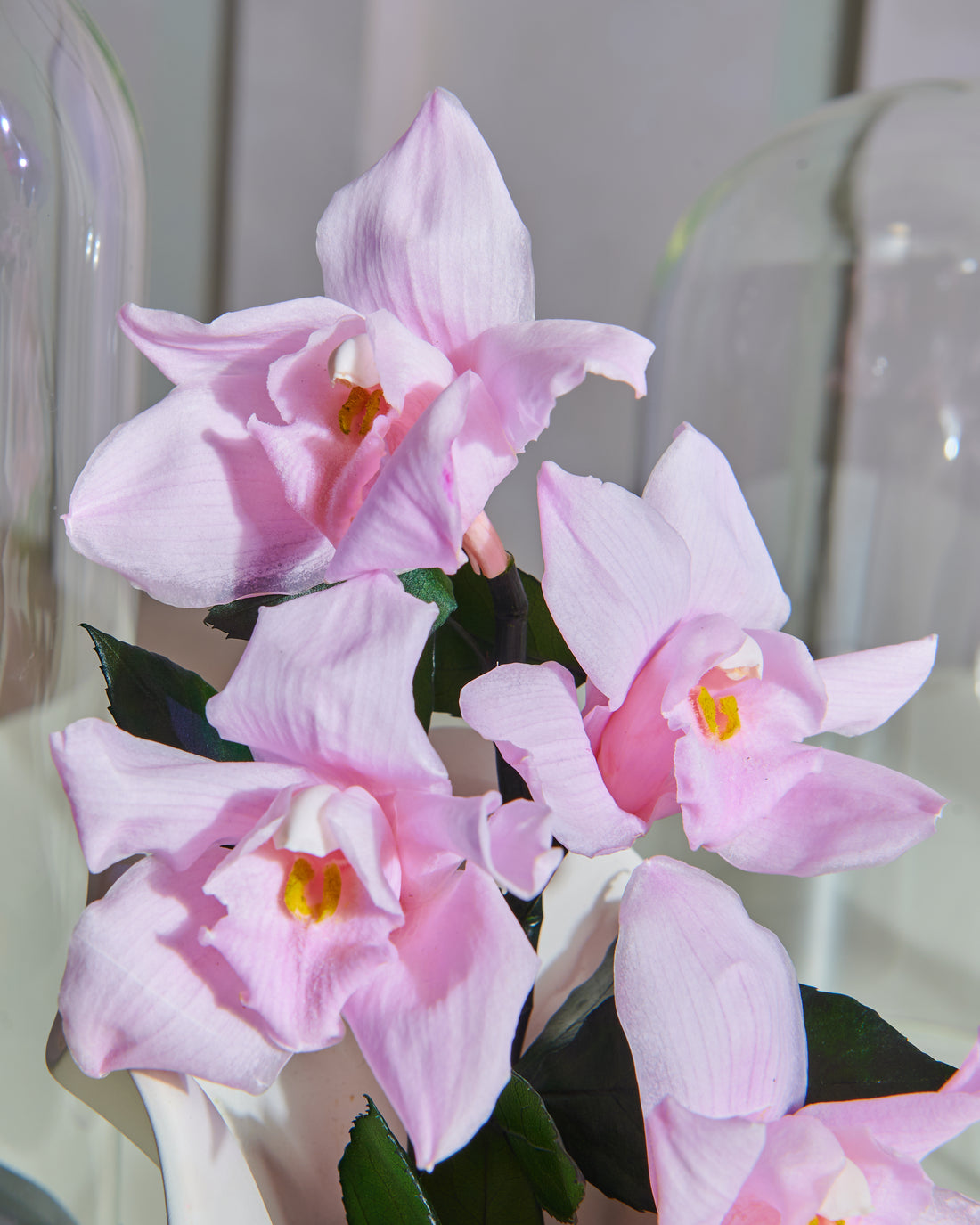 Orchid Grande Vase by La Fleur Lifetime Flowers