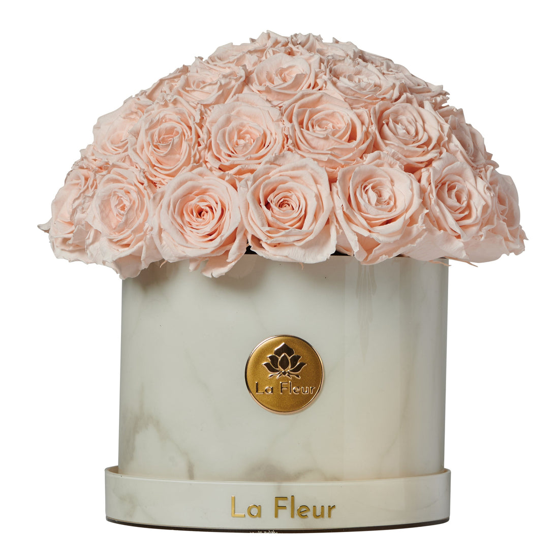 White Marble Dôme by La Fleur Lifetime Flowers