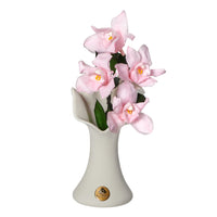 Orchid Grande Vase by La Fleur Lifetime Flowers