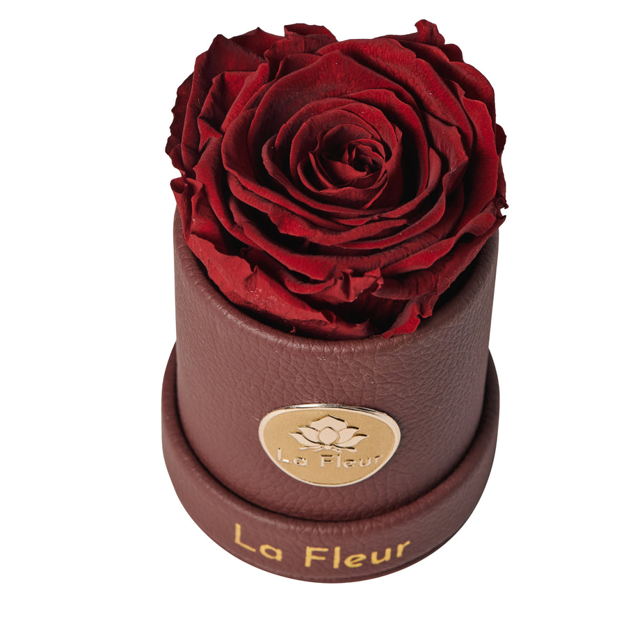 Leather Mini by La Fleur Lifetime Flowers