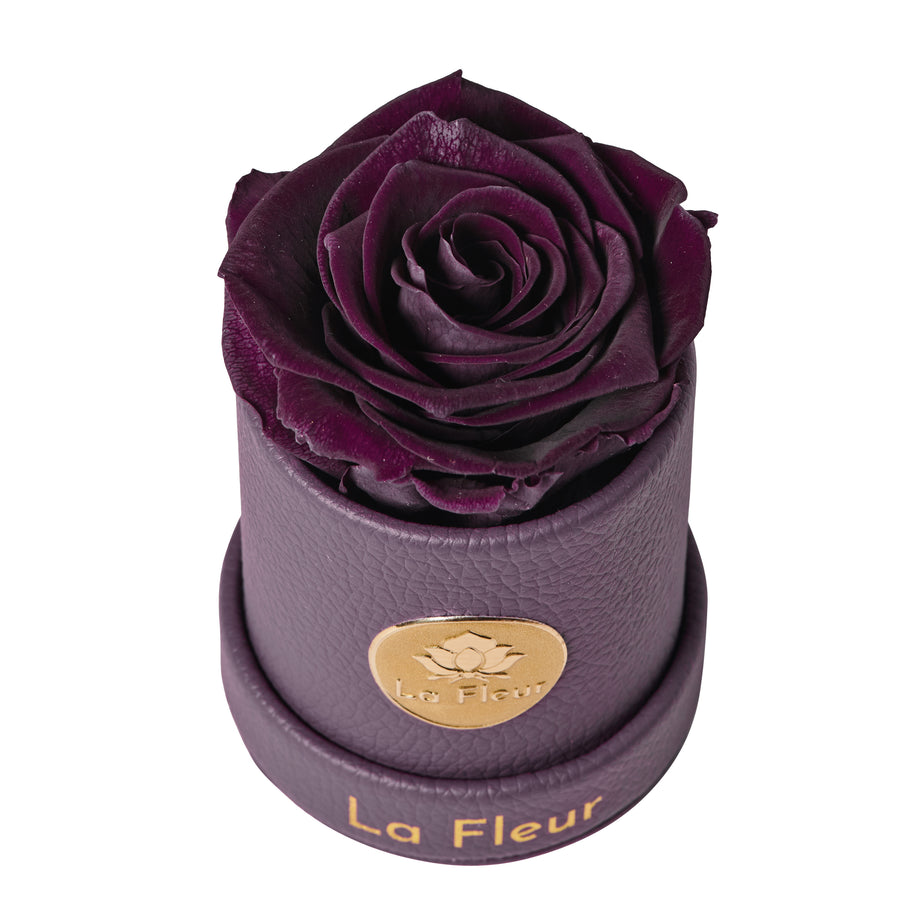 Leather Mini by La Fleur Lifetime Flowers