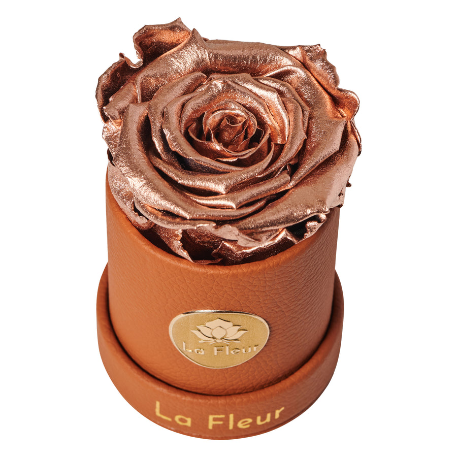 Leather Mini by La Fleur Lifetime Flowers