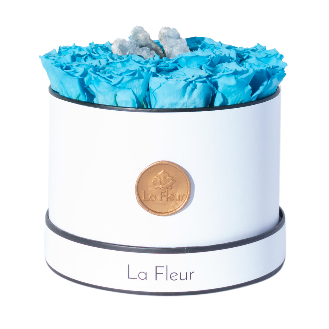 Celestite - Crystal Collection by La Fleur Lifetime Flowers