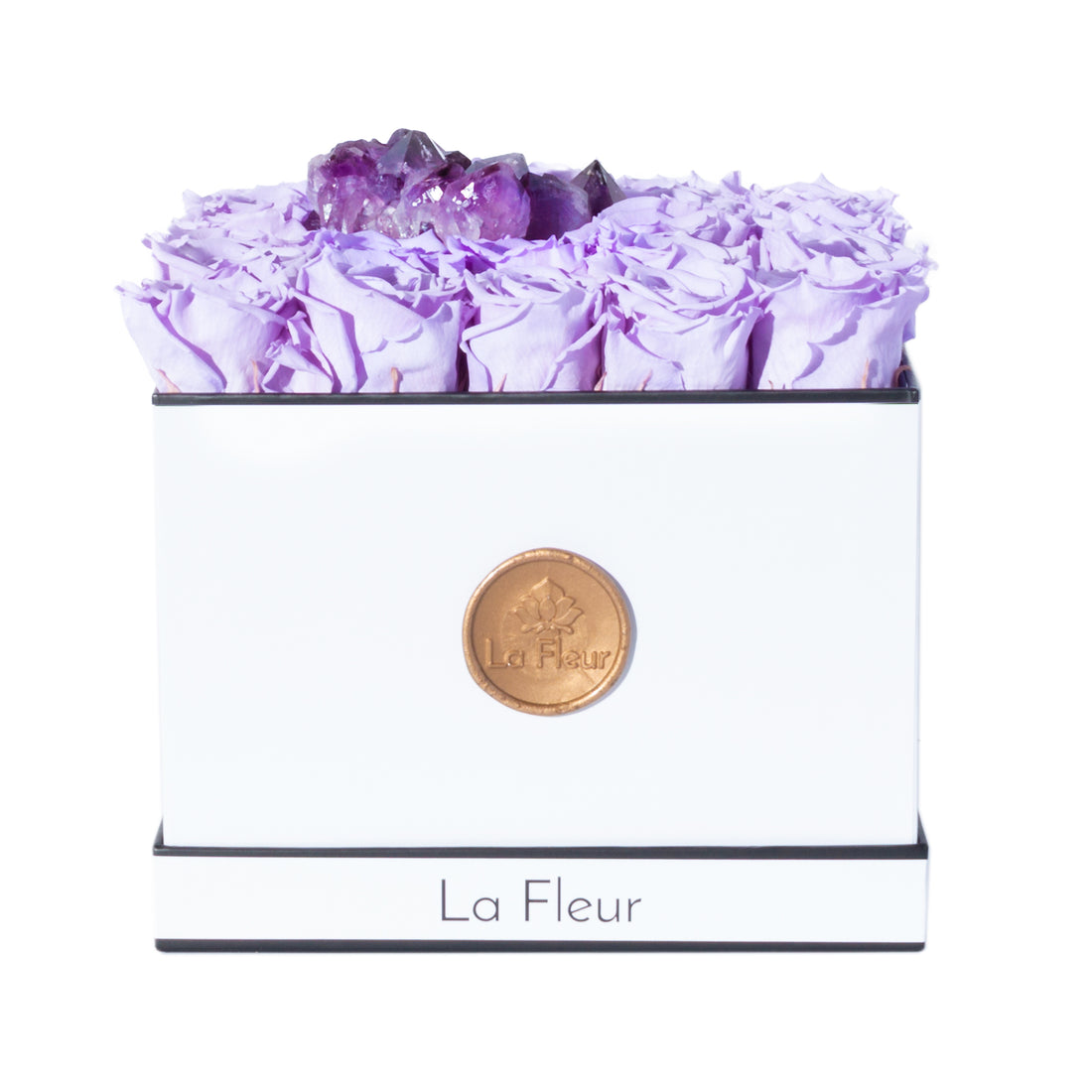 Amethyst - Crystal Collection by La Fleur Lifetime Flowers