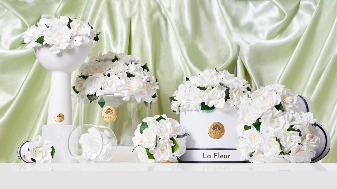 Gardenia Super Petite by La Fleur Lifetime Flowers