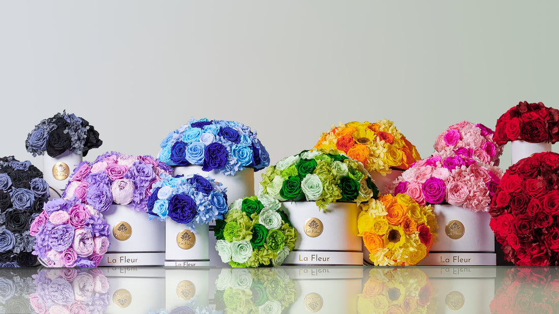 Jardin Dome - Gray by La Fleur Lifetime Flowers