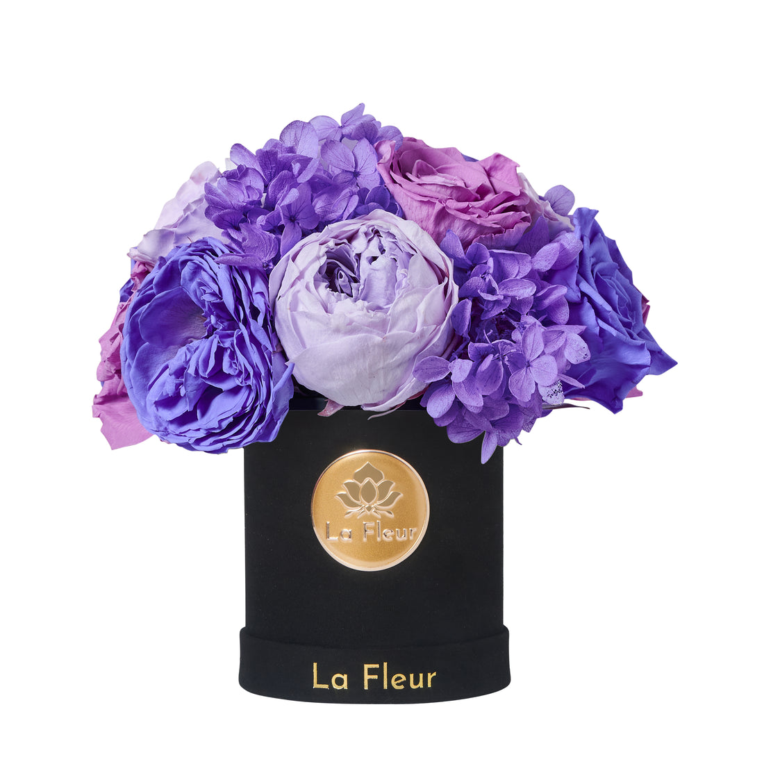 Jardin Super Petite Dome - Purple by La Fleur Lifetime Flowers