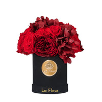 Jardin Super Petite Dome - Red by La Fleur Lifetime Flowers