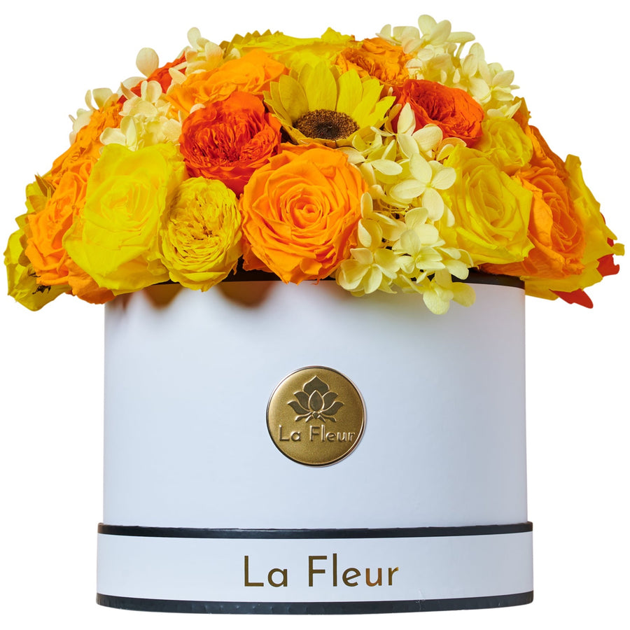 Jardin Dome - Yellow by La Fleur Lifetime Flowers